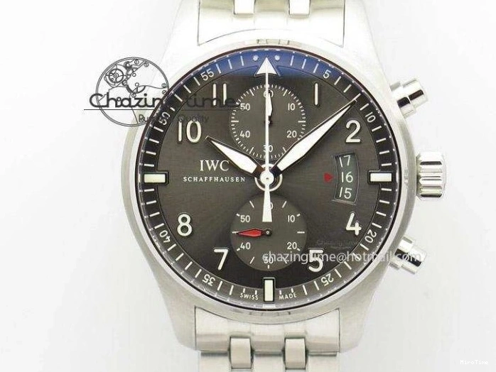 MIROTIME 0506 Portofino SCHAFFHAUSEN SS MKF 1:1 Best Edition Black Dial On Mesh Bracelet A Sporty 7342